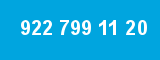 922 799 11 20 922 799 11 20